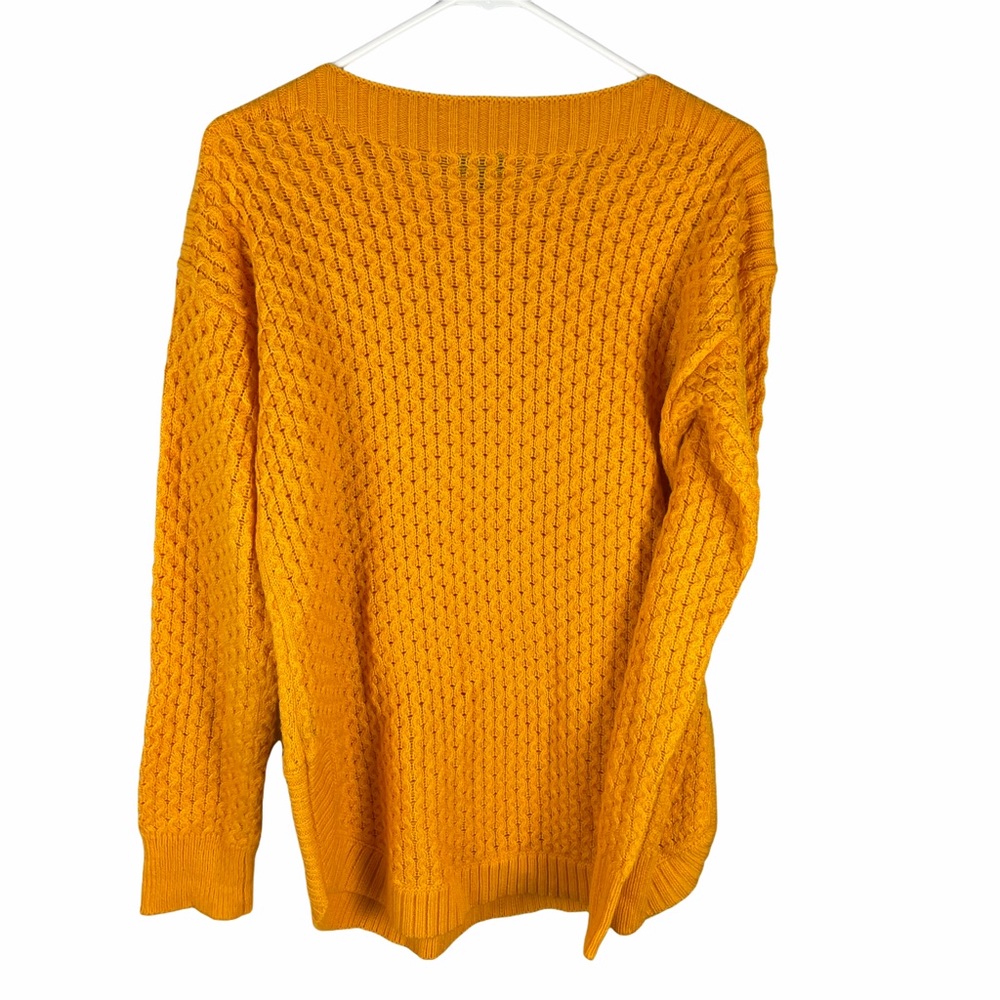 Lee marigold textured boatneck sweater women’s - Picture 4 of 6